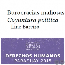 Burocracias mafiosas. Conyuntura política - DERECHOS HUMANOS EN PARAGUAY 2015 - Autora: LINE BAREIRO - Páginas 23 al 36 - Año 2015